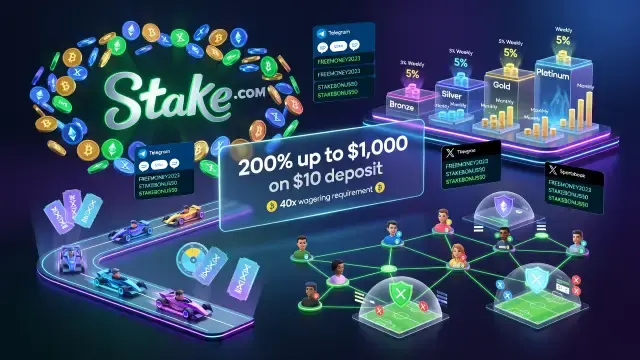 How Stake.com Structures Its Free Money Promotions for Players