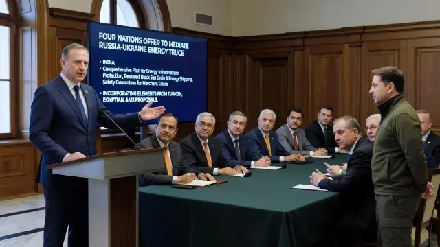 Four Nations Offer to Mediate Russia-Ukraine Energy Truce